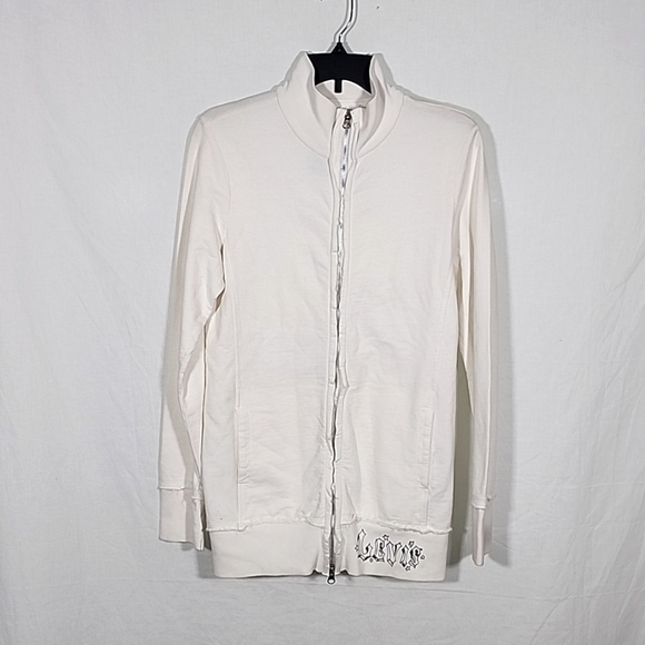 LEVIS  lightweight sweater size L zipper 100 % cotton - Picture 1 of 9